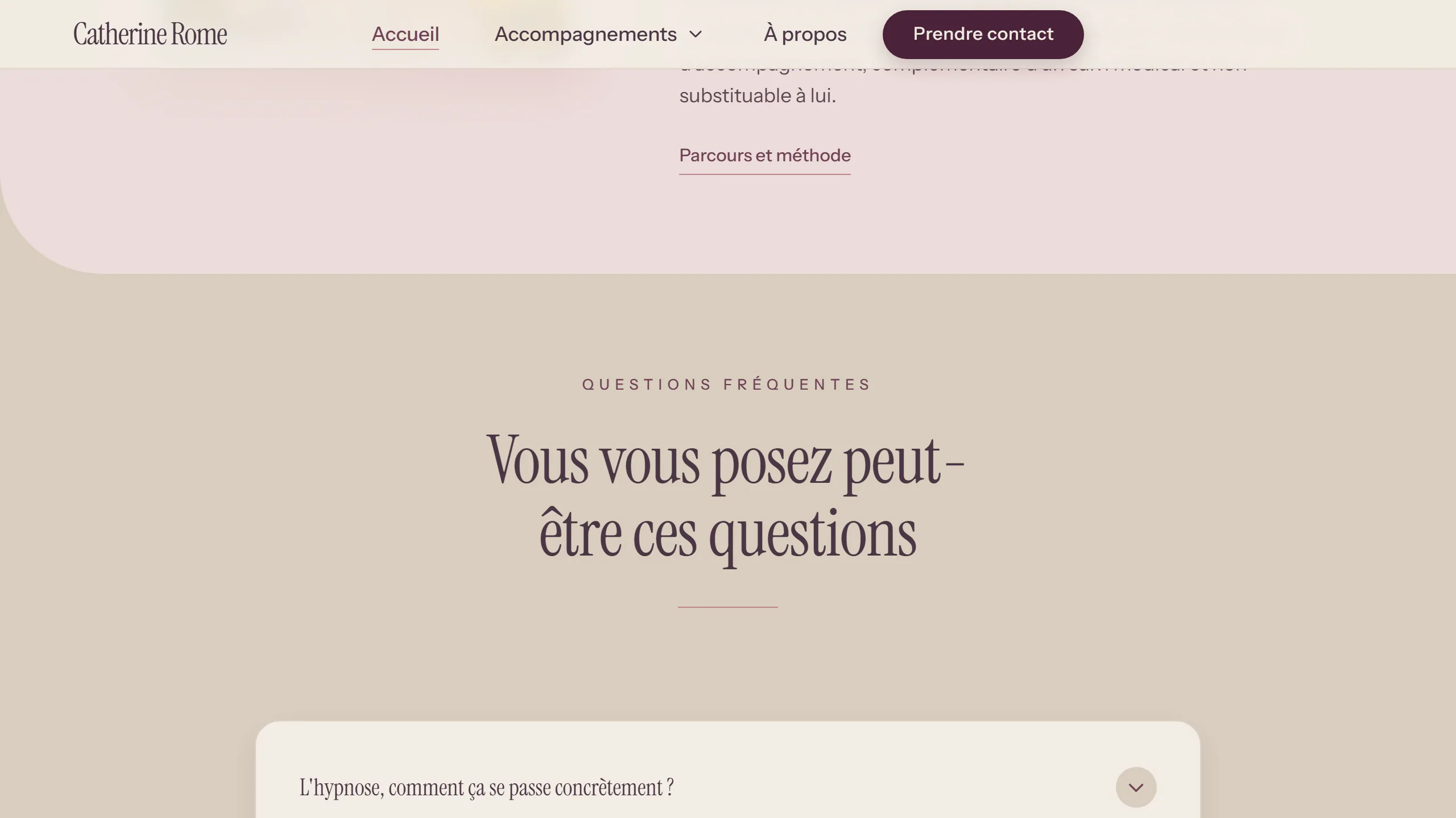 Trois façons de te joindre