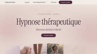 Le site, de haut en bas