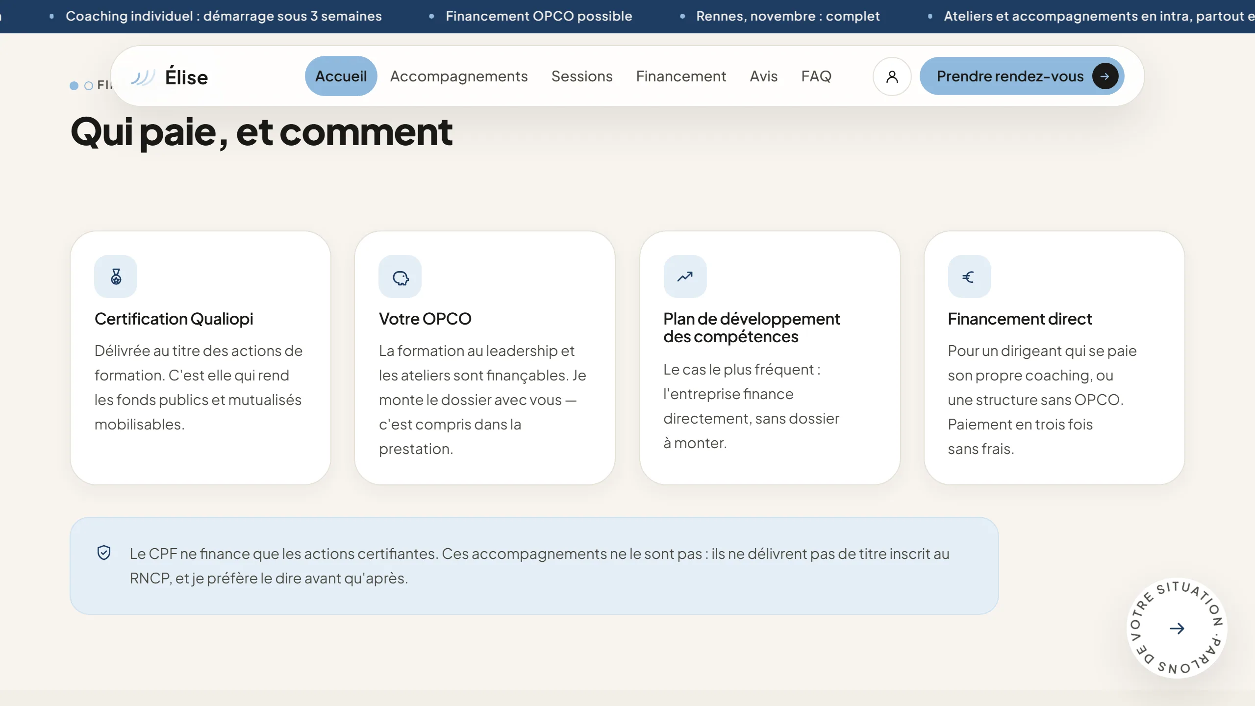 Qui paie, et comment