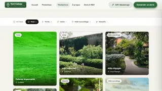 La galerie qui se filtre